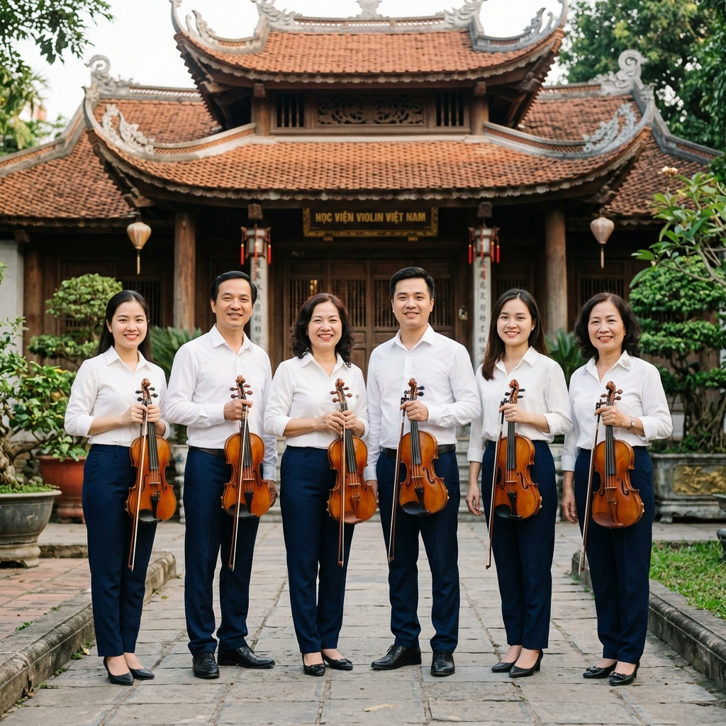 Đội ngũ giảng viên Violin Việt Nam